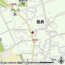 岐阜県山県市藤倉425周辺の地図