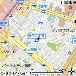 時しらず 川崎駅前店周辺の地図