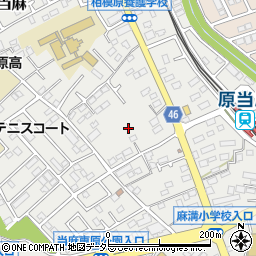 神奈川県相模原市南区当麻781周辺の地図