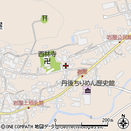 京都府与謝郡与謝野町岩屋298周辺の地図