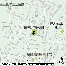 辰巳ノ原公園周辺の地図