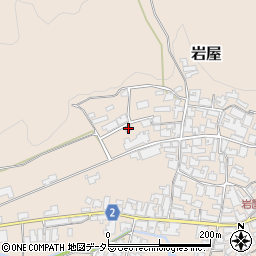 京都府与謝郡与謝野町岩屋896周辺の地図