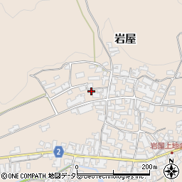 京都府与謝郡与謝野町岩屋894周辺の地図