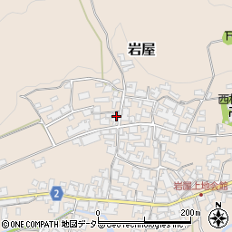 京都府与謝郡与謝野町岩屋476周辺の地図