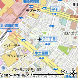 KIMURAYA 川崎ビアホール＆BBQ周辺の地図