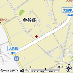 千葉県大網白里市金谷郷165周辺の地図