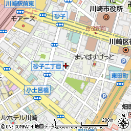 川崎市歯科医師会会館周辺の地図