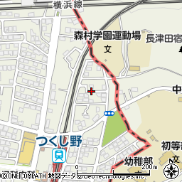 東京都町田市つくし野4丁目7周辺の地図