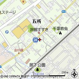 千葉県市原市五所1495周辺の地図