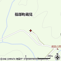 鳥取県鳥取市福部町蔵見175周辺の地図