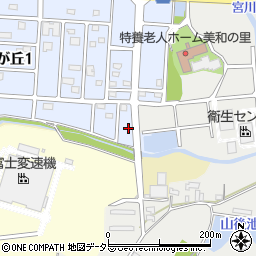 岐阜県美濃市もみじが丘2丁目63周辺の地図