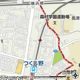 東京都町田市つくし野4丁目2周辺の地図
