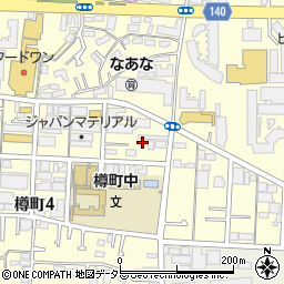 明和荘Ｂ棟周辺の地図