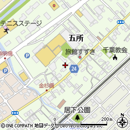 千葉県市原市五所1504周辺の地図