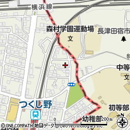 東京都町田市つくし野4丁目7-36周辺の地図