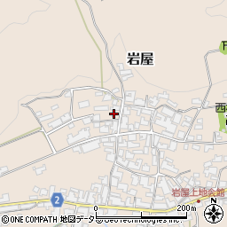 京都府与謝郡与謝野町岩屋536周辺の地図