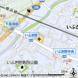 オフハウス横浜長津田店周辺の地図