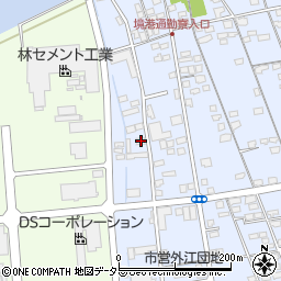 鳥取県境港市外江町3697-7周辺の地図
