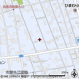 鳥取県境港市外江町3016周辺の地図