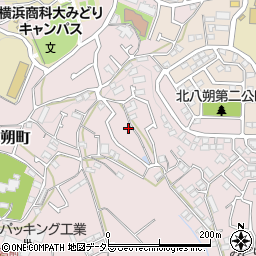 神奈川県横浜市緑区西八朔町73周辺の地図