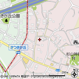 神奈川県横浜市緑区西八朔町342周辺の地図