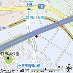 神奈川県横浜市緑区十日市場町17周辺の地図
