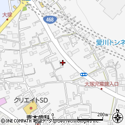 神奈川県愛甲郡愛川町中津1889-2周辺の地図
