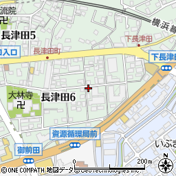 クレセール長津田周辺の地図