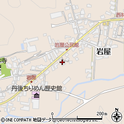 京都府与謝郡与謝野町岩屋254周辺の地図
