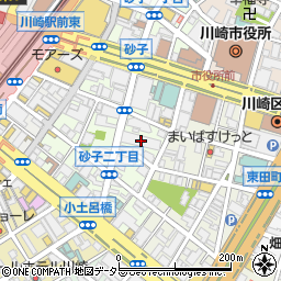 カワサキ・ミッドマークタワー周辺の地図