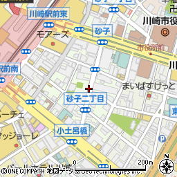 魚炉魚炉 川崎総本店周辺の地図