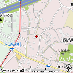 神奈川県横浜市緑区西八朔町336周辺の地図