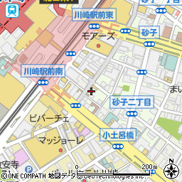 酔い来い 川崎駅前店周辺の地図