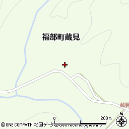 鳥取県鳥取市福部町蔵見177周辺の地図