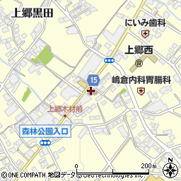 黒田簡易郵便局周辺の地図