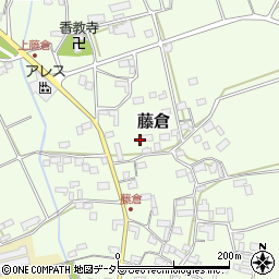 岐阜県山県市藤倉433周辺の地図