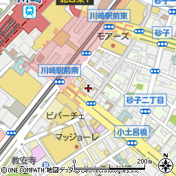 ツルハドラッグ川崎店周辺の地図