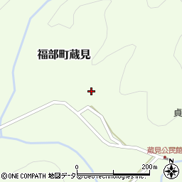 鳥取県鳥取市福部町蔵見184周辺の地図