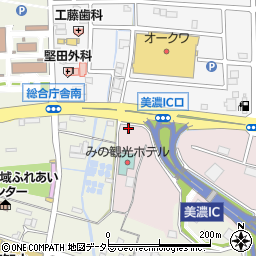 岐阜県美濃市松森327周辺の地図