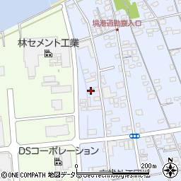 鳥取県境港市外江町3697-9周辺の地図