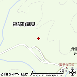 鳥取県鳥取市福部町蔵見185周辺の地図