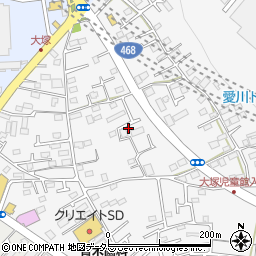 神奈川県愛甲郡愛川町中津1845-13周辺の地図