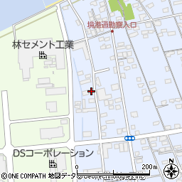 鳥取県境港市外江町3697-10周辺の地図