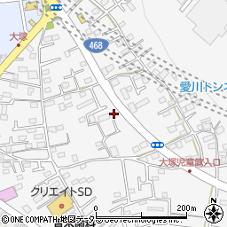 神奈川県愛甲郡愛川町中津1889-5周辺の地図