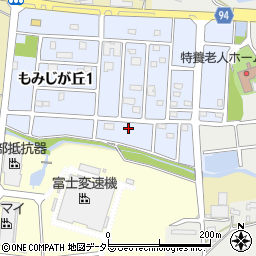 岐阜県美濃市もみじが丘2丁目50周辺の地図