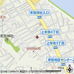 産経新聞　鶴見北部専売所周辺の地図