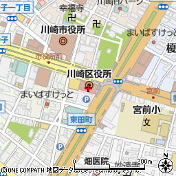 マナビー（ｍａｎａｂｙ）川崎事業所周辺の地図