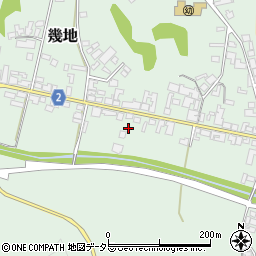 京都府与謝郡与謝野町幾地866-3周辺の地図