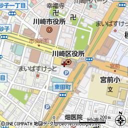 サイクルスポット　川崎店周辺の地図