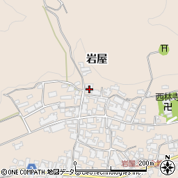 京都府与謝郡与謝野町岩屋525周辺の地図